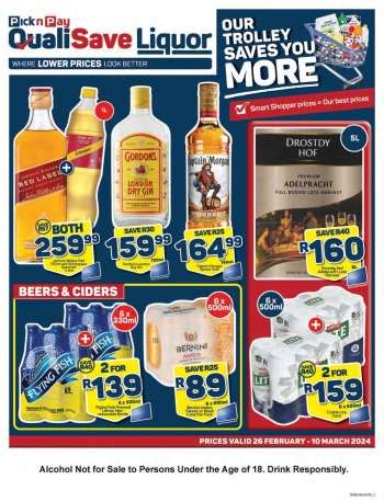 pick n pay qualisave catalogue pdf|Pick n Pay Liquor catalogue & specials .